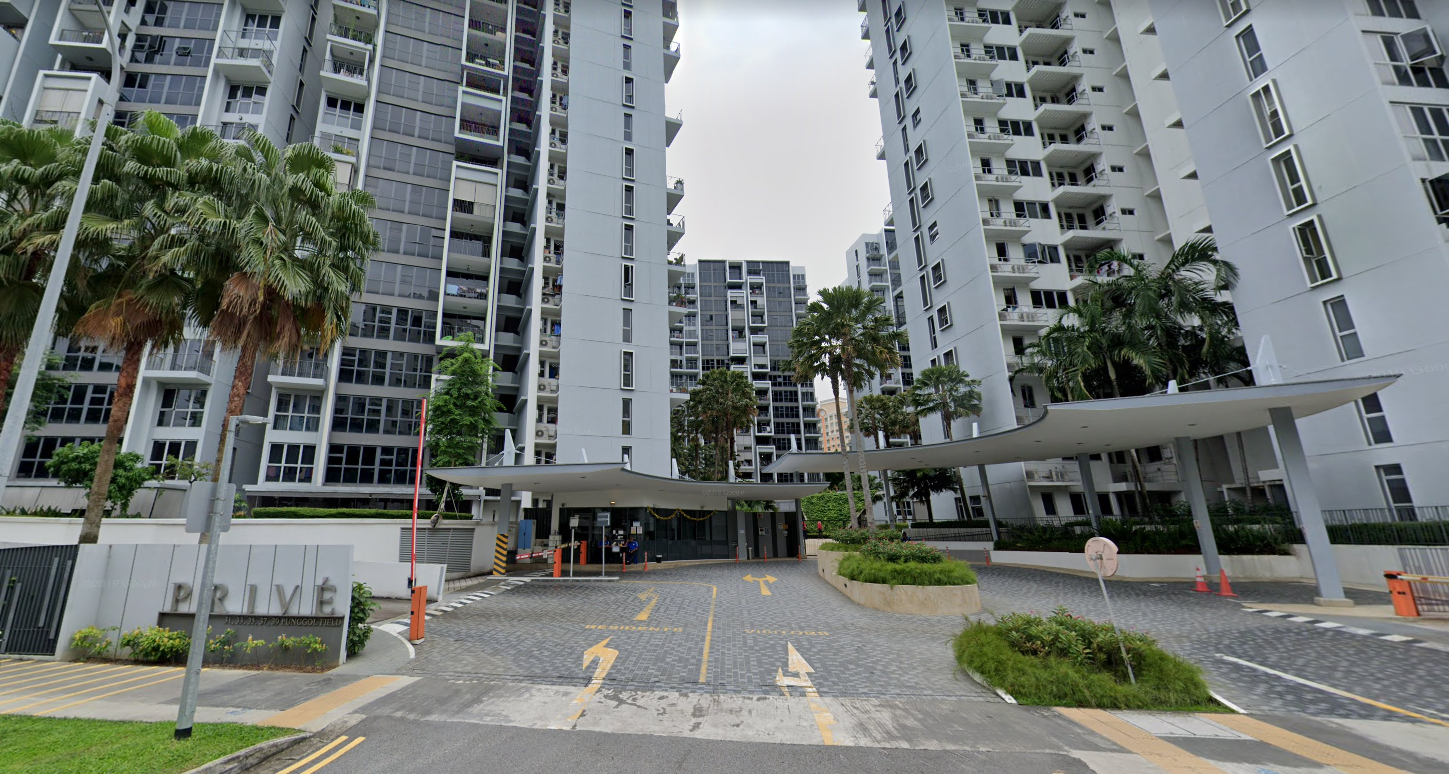 A shot of Prive Executive Condo